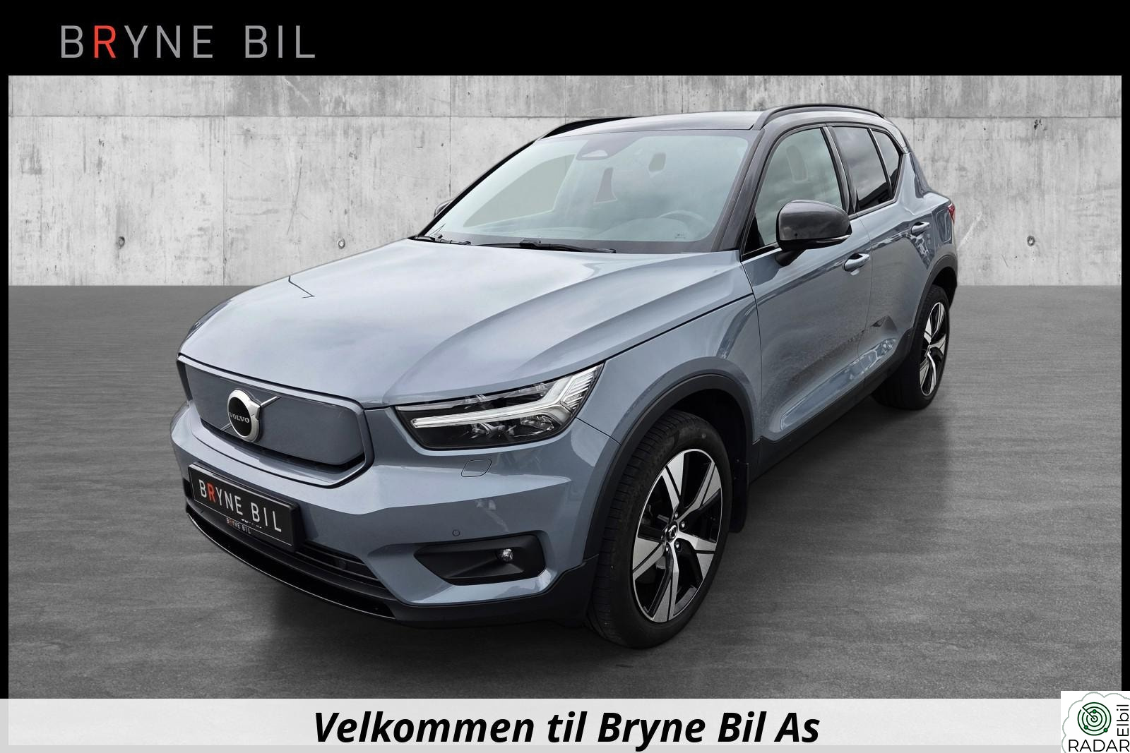 VOLVO XC40 Twin Motor P8 / AWD / Skinn / Kamera / 416 km WLTP