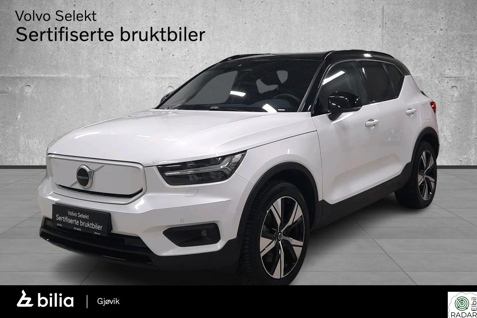 VOLVO XC40 4WD I Hengerfeste I Tonede ruter