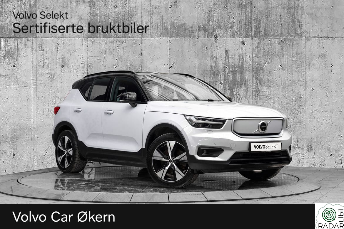 VOLVO XC40 El. P8 Core 408Hk. Hengerfeste Oppvarmet Frontrute
