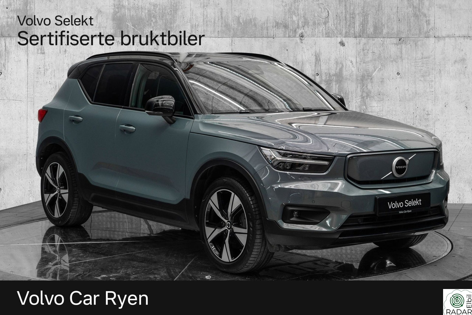 VOLVO XC40 P8 AWD Recharge 408Hk. Godt utstyrt!