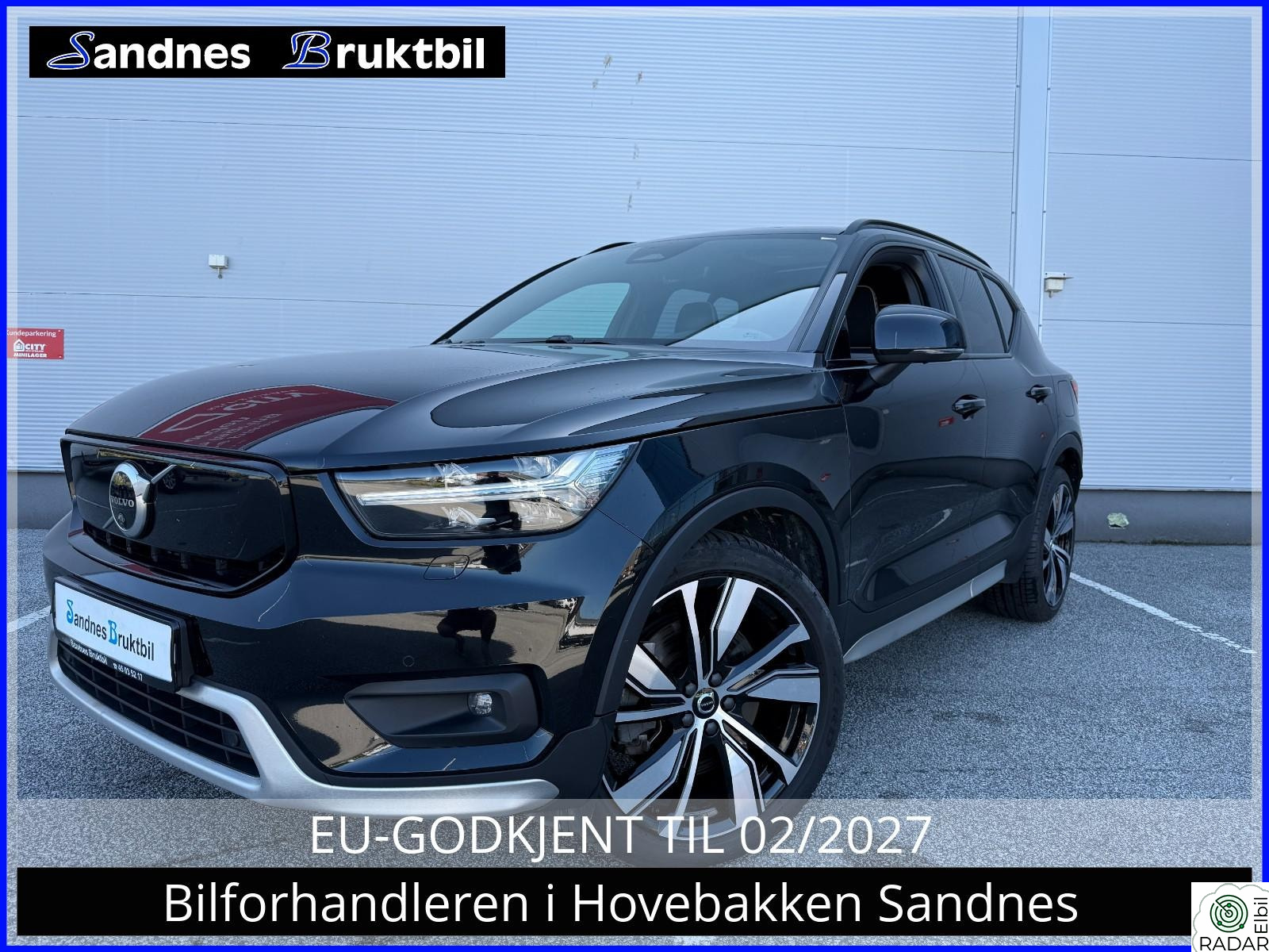 VOLVO XC40 P8 AWD KROK,MEMORY,PANO,HARMANN KARDON,ACC,DELSKINN +++