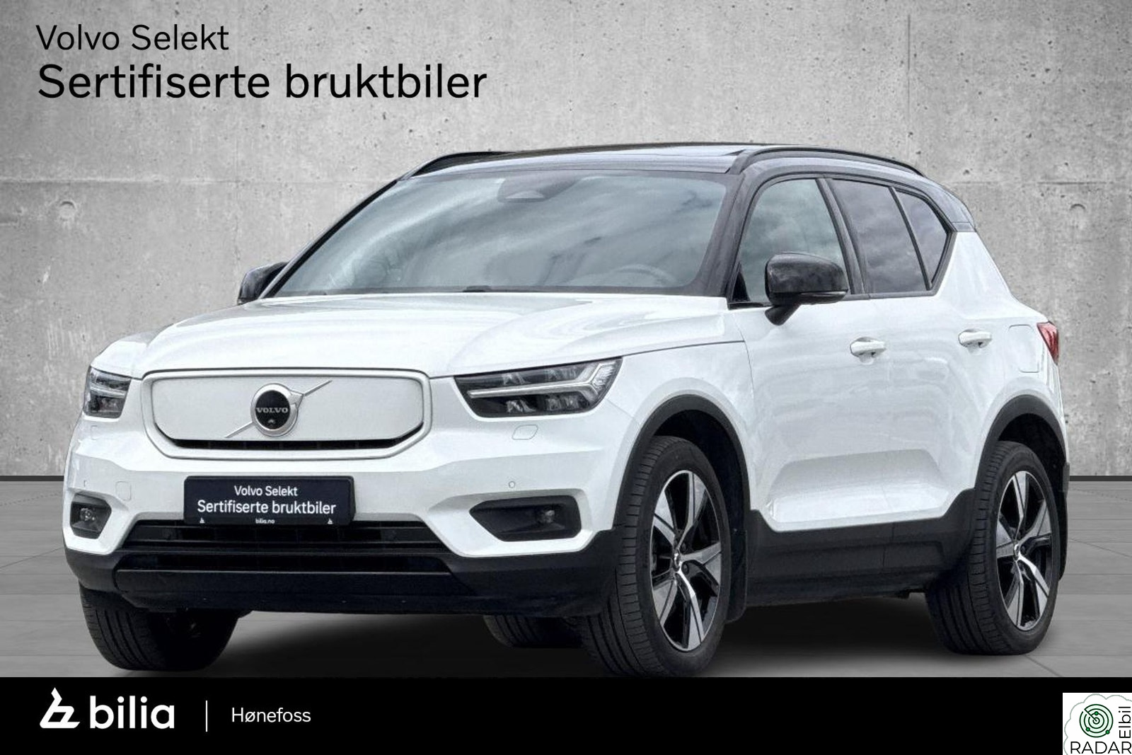 VOLVO XC40 Recharge P8 Pure electric Krok, 360, H/K++