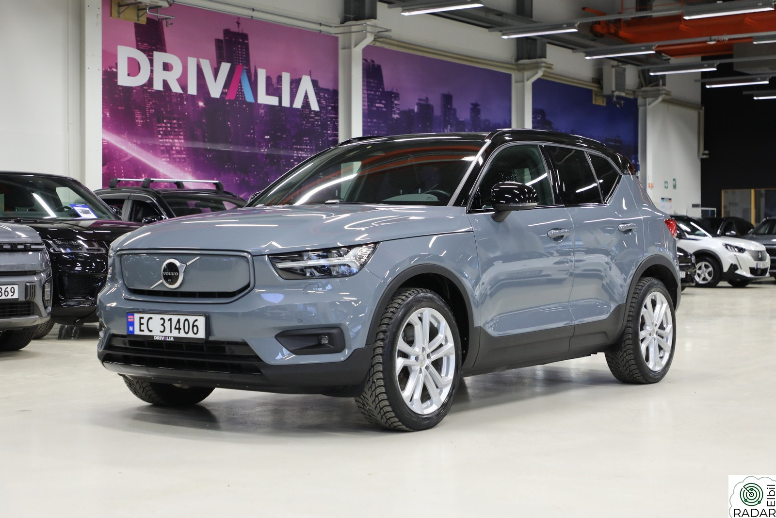 VOLVO XC40 AWD/408HK/El. seter/Panorama/Acc/Varmepumpe/Krok
