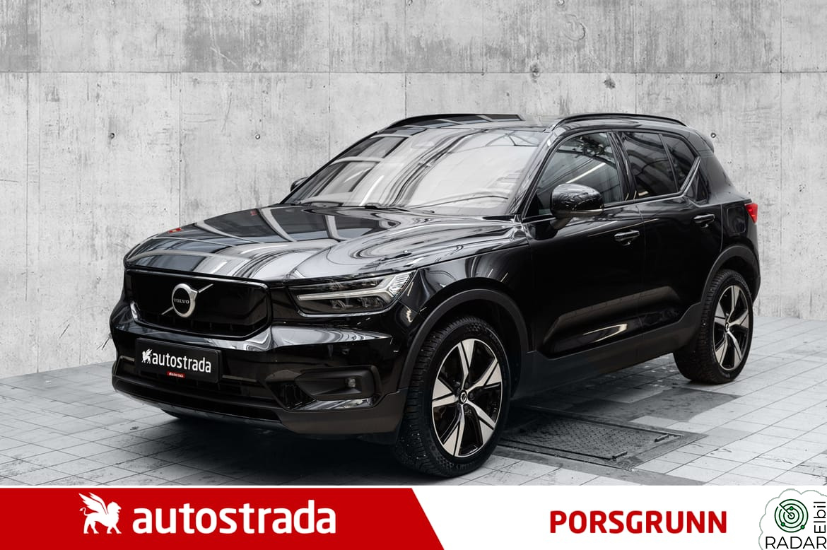 VOLVO XC40 P8 Recharged AWD - Varmepumpe|Kamera|Aktive LED|Navi++