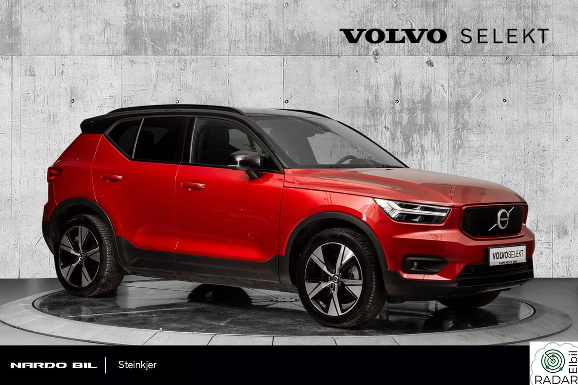 VOLVO XC40 P8 AWD Recharge KROK/SOLTAK/KAMERA/VARMEPUMPE++