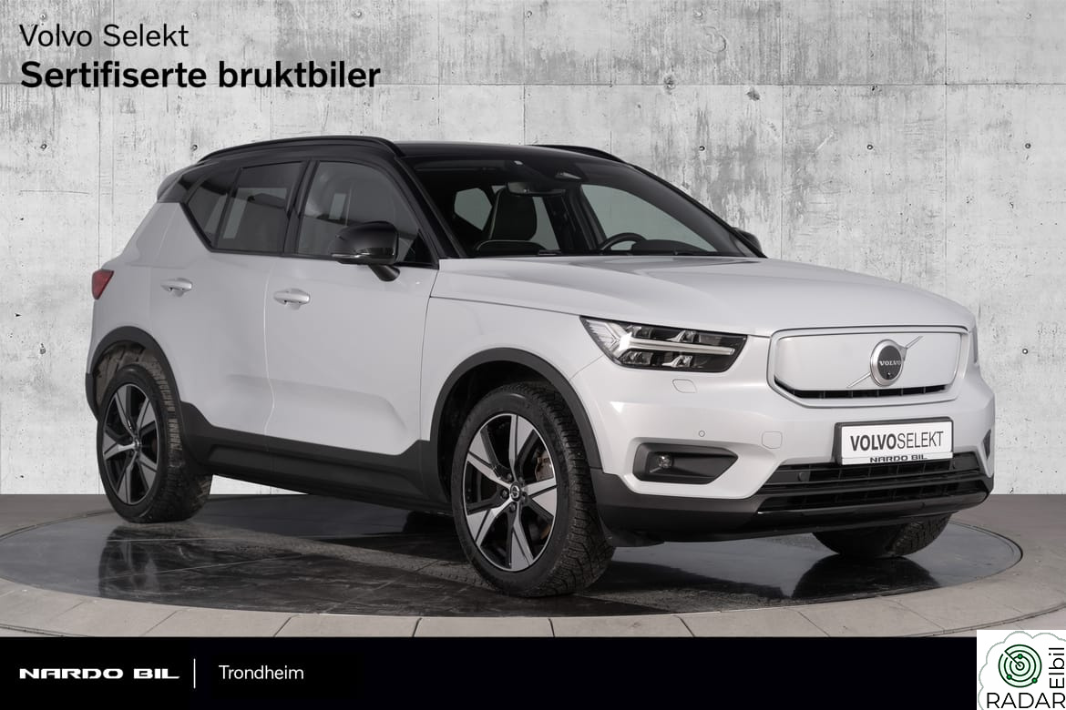 VOLVO XC40 408 hk. Krok/360/Varmepumpe/El stolpakke