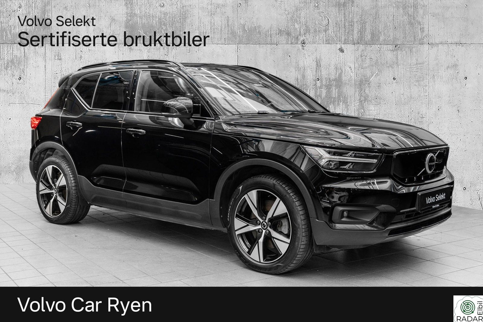 VOLVO XC40 P8 AWD Pure Electric 408Hk. Velutstyrt!