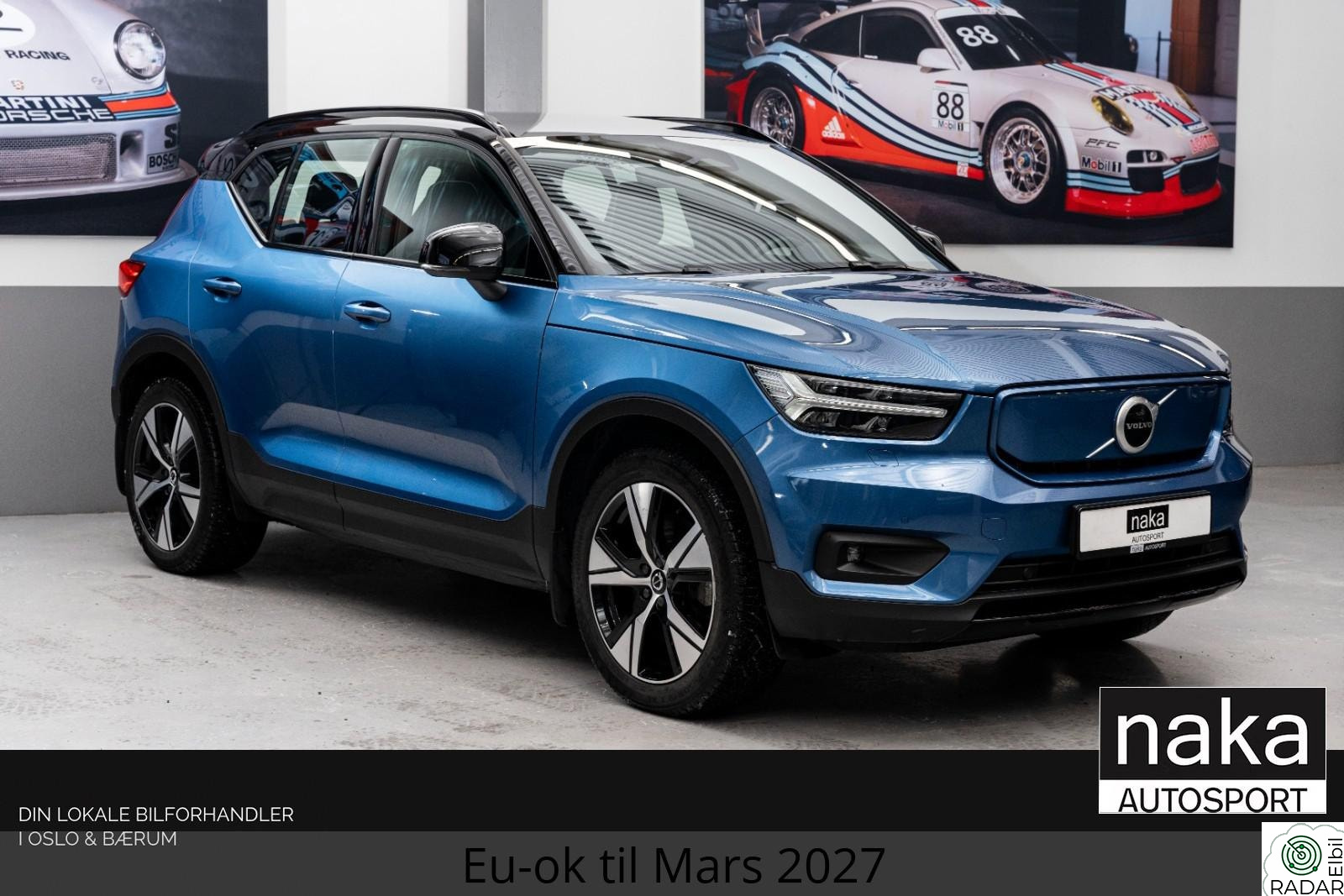 VOLVO XC40 P8 Recharge AWD /Krok/Kamera/Adaptiv Cruise/VOC++