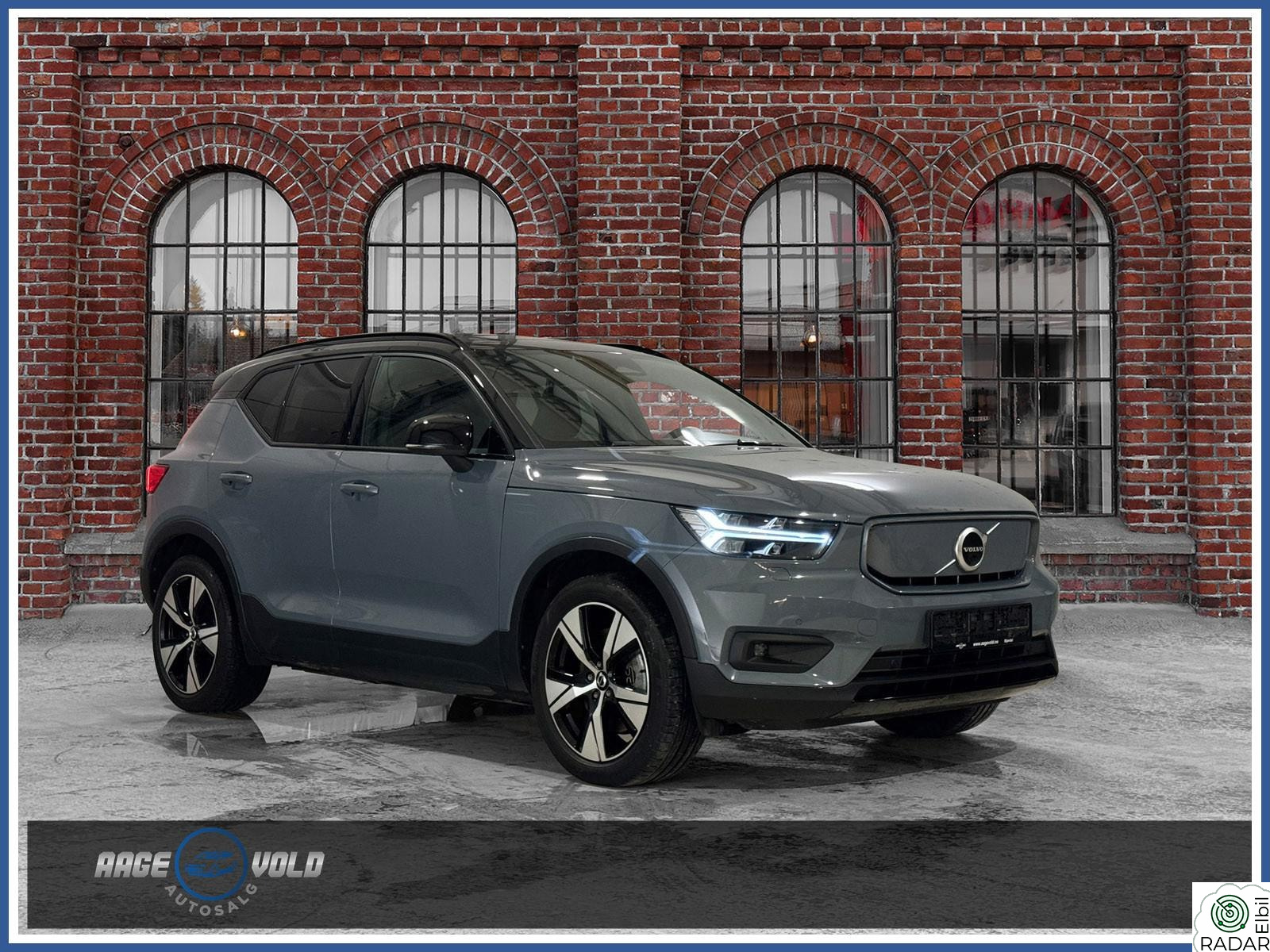VOLVO XC40 Recharge Twin 408hk AWD Panorama Skinnseter