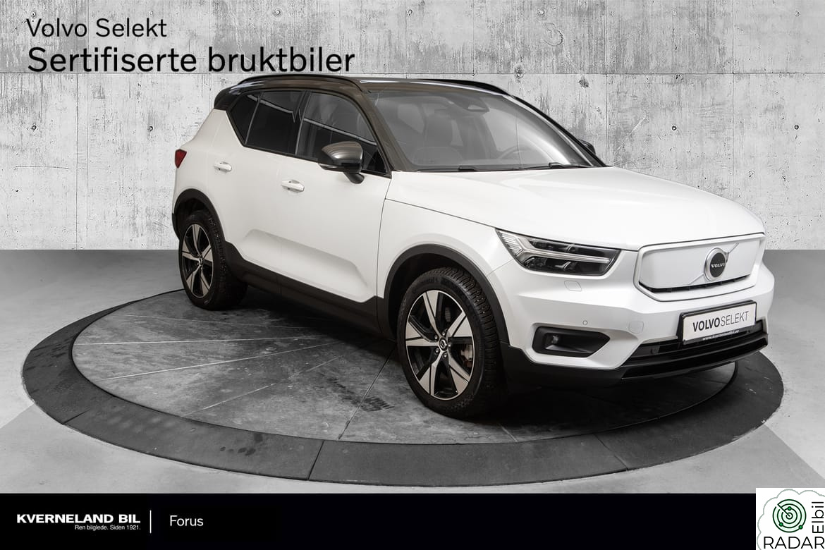 VOLVO XC40 Recharge Twin Panorama/Varmepumpe/DAB/ACC