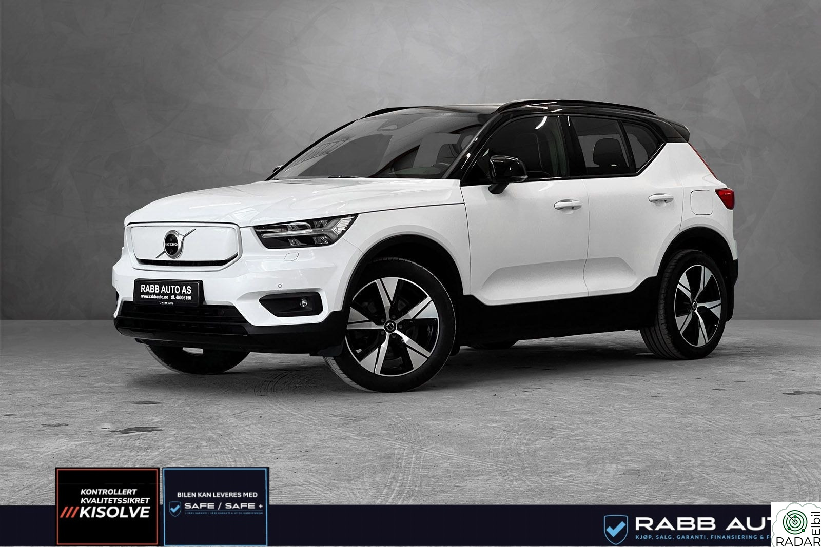 VOLVO XC40 SUV/408hk/418km WLTP/78 kWh/recharge