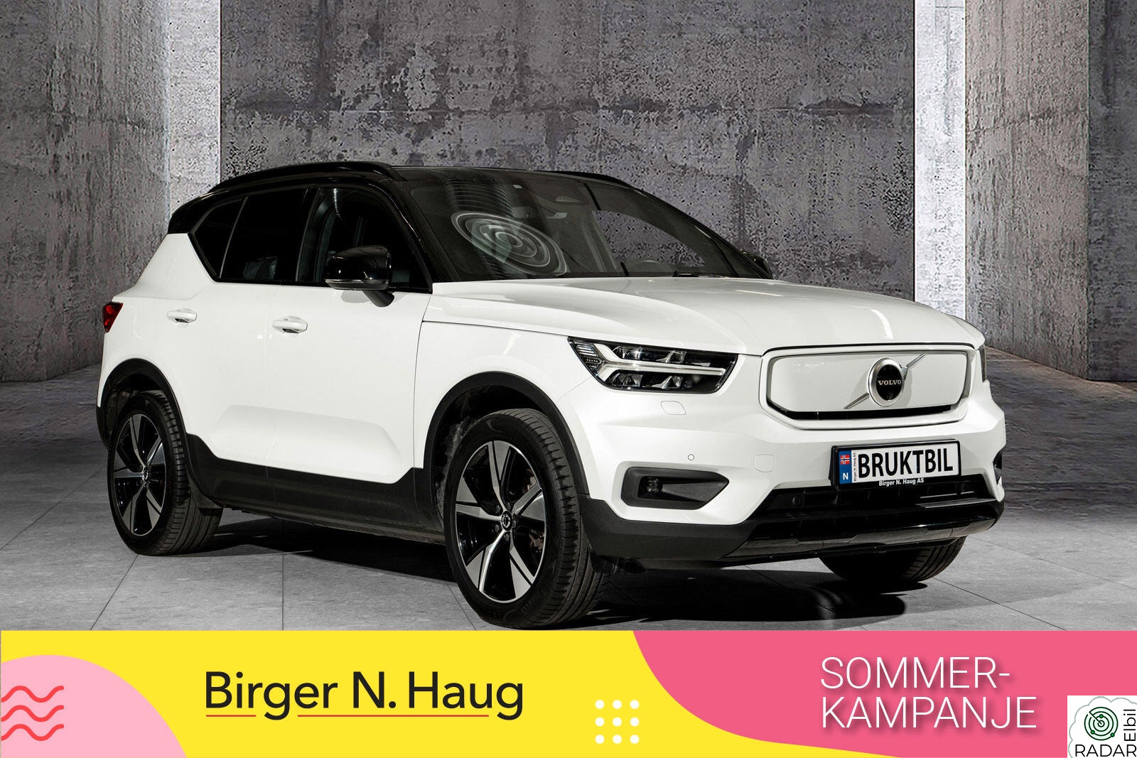 VOLVO XC40 Recharge Twin 408 hk AWD Pro HELGETILBUD!