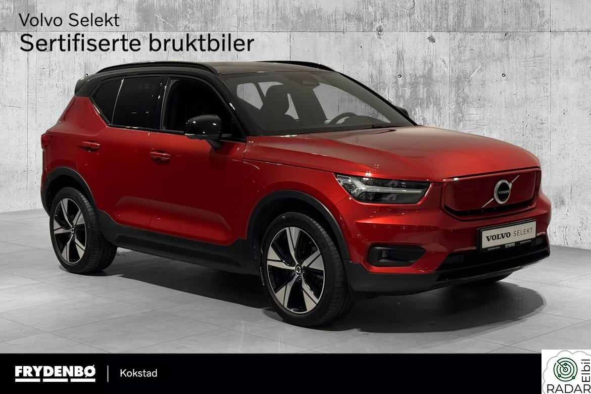 VOLVO XC40 Recharge P8 KROK|360|STOL.PK|LYS.PK|VARME.P|8år*