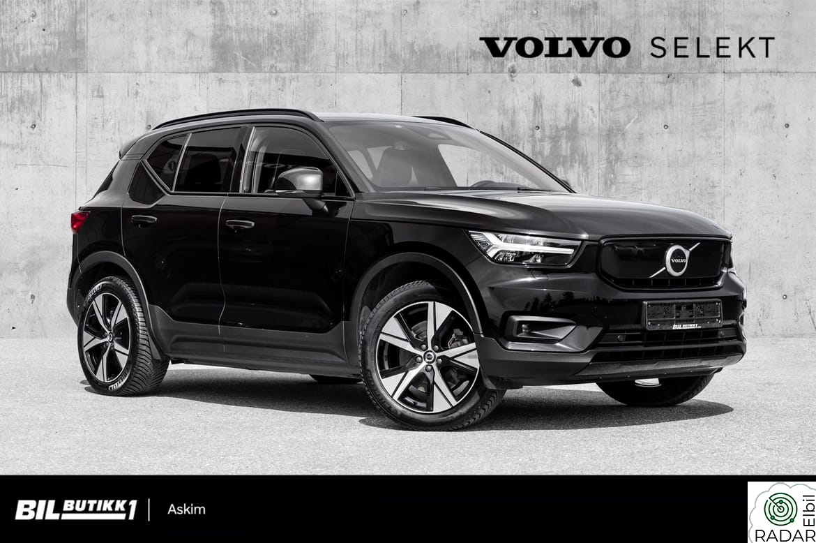 VOLVO XC40 Twin Recharge, Skinn, LED, Krok, El.Seter, Kamera+++