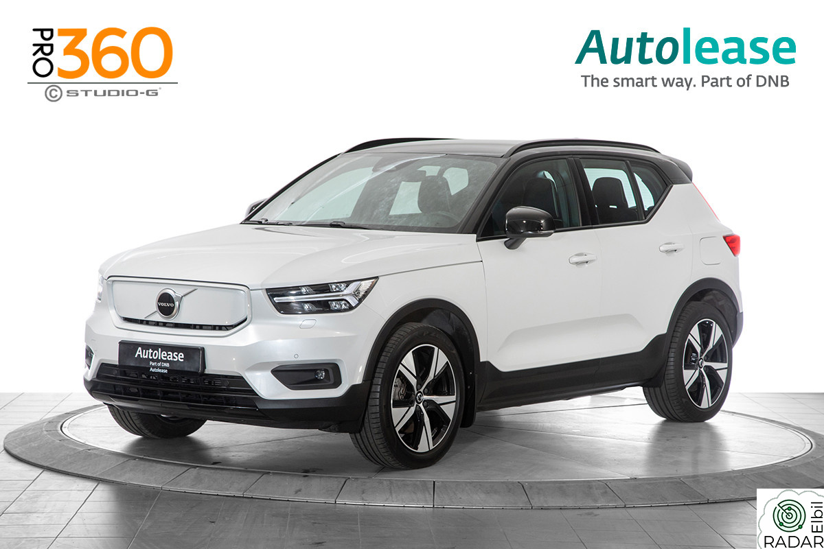 VOLVO XC40 P8 AWD Recharge, Krok Varmepumpe 414 km WLTP,