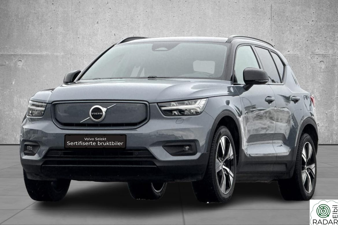 VOLVO XC40 Recharge P8 Pure Electric Krok, Varmepumpe++