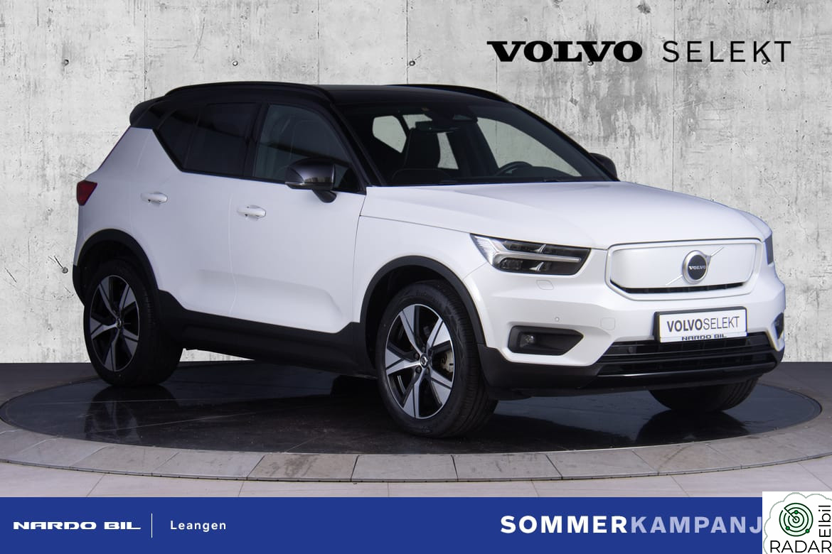 VOLVO XC40 408hk. Sommerkampanje med rente fra 2,99%
