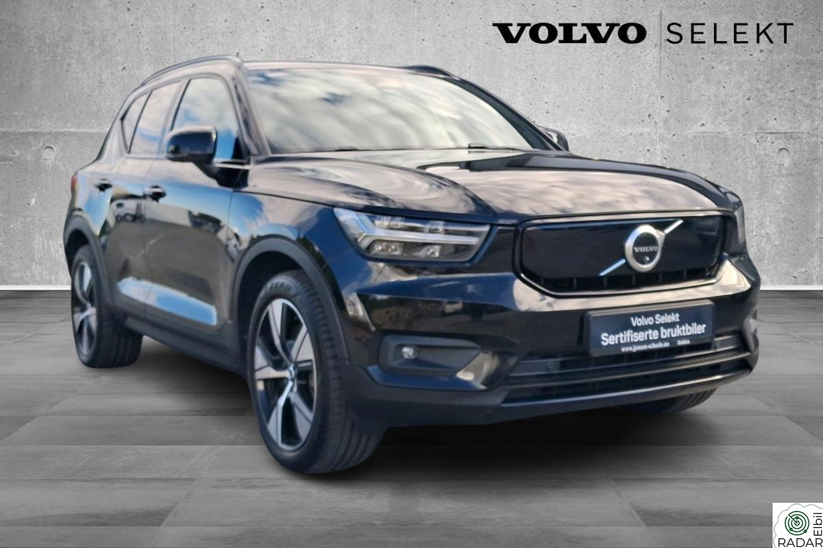 VOLVO XC40 Recharge P8 Pure Electric - 360 kamera, varmepumpe
