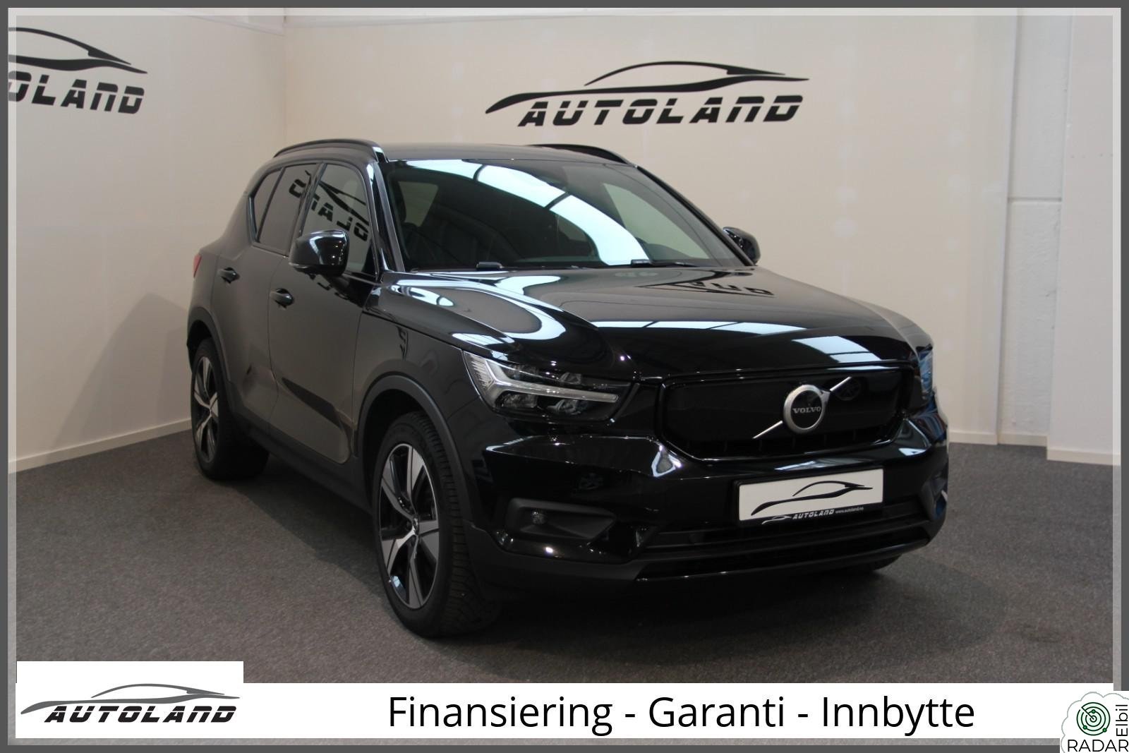 VOLVO XC40 Recharge P8 AWD 408hk ACC Hengerfeste H&K Velutstyrt