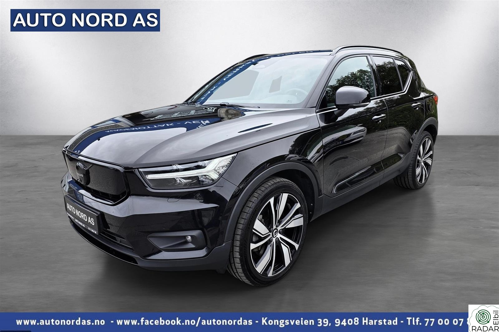 VOLVO XC40 P8 Recharge, 4x4, H&M, Hengerfeste, LED +++