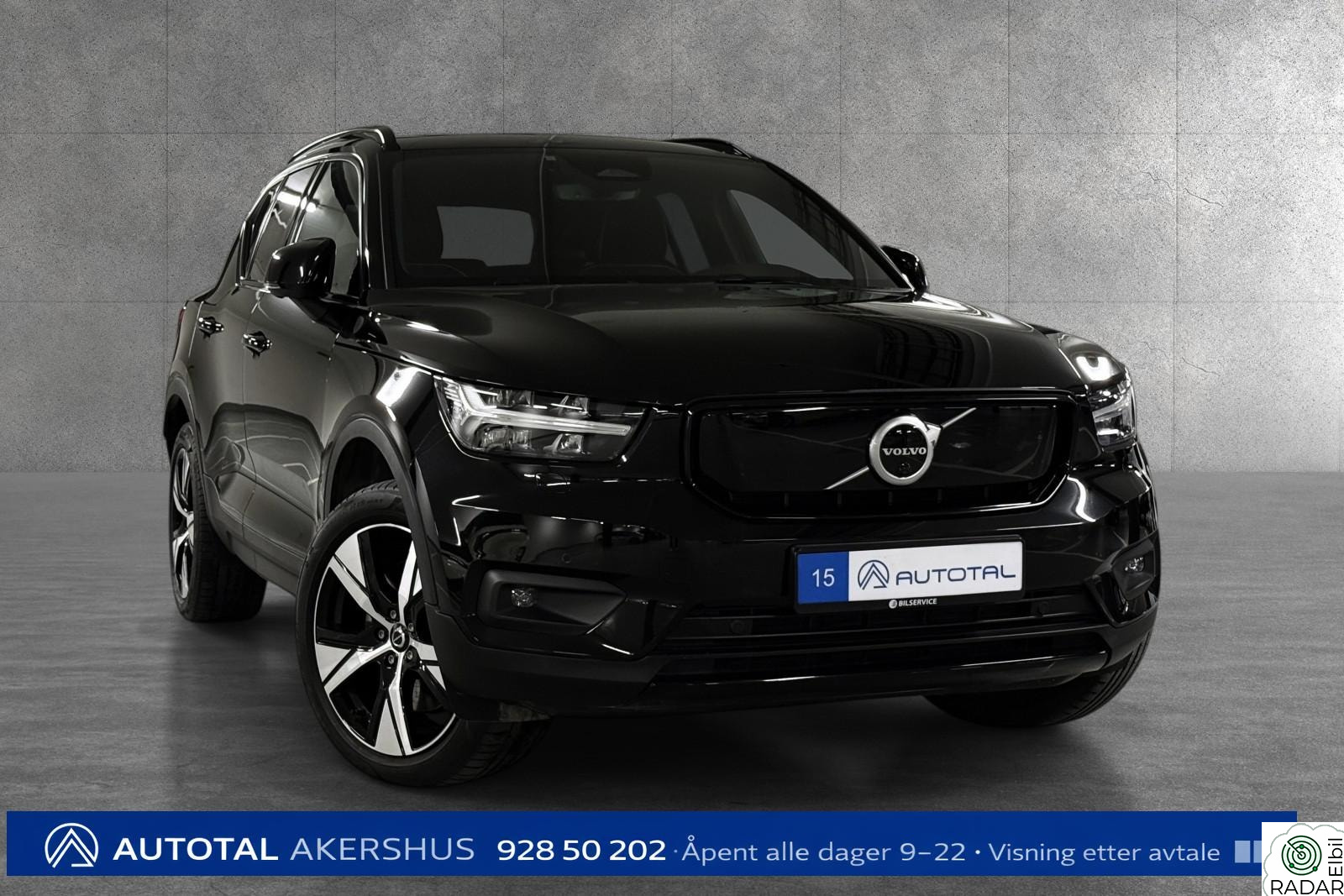 VOLVO XC40 P8 AWD| LAV KM 408hk | Varmepumpe | R-Design | Krok
