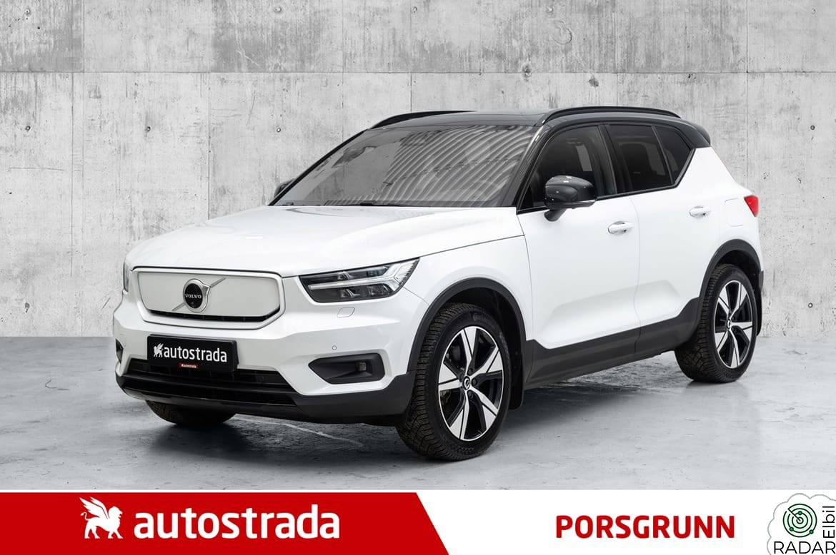 VOLVO XC40 P8 AWD,Skinnseter/Pano/HarmanK/360kam/Pilot/El.Stoler/
