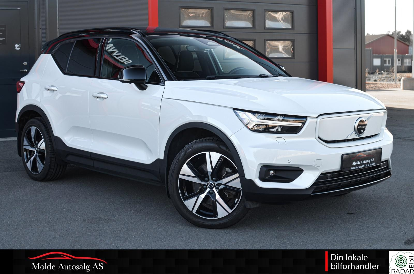 VOLVO XC40 P8 408hk AWD | Panorama | 360-kamera | Hengerfeste