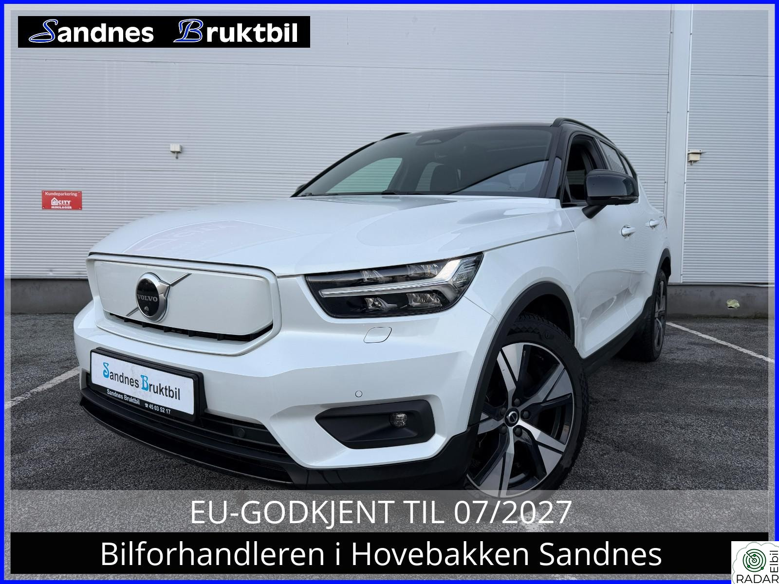 VOLVO XC40 P8 AWD KROK,360,MEMORY,PANO,HARMANN KARDON,ACC,DELSKINN
