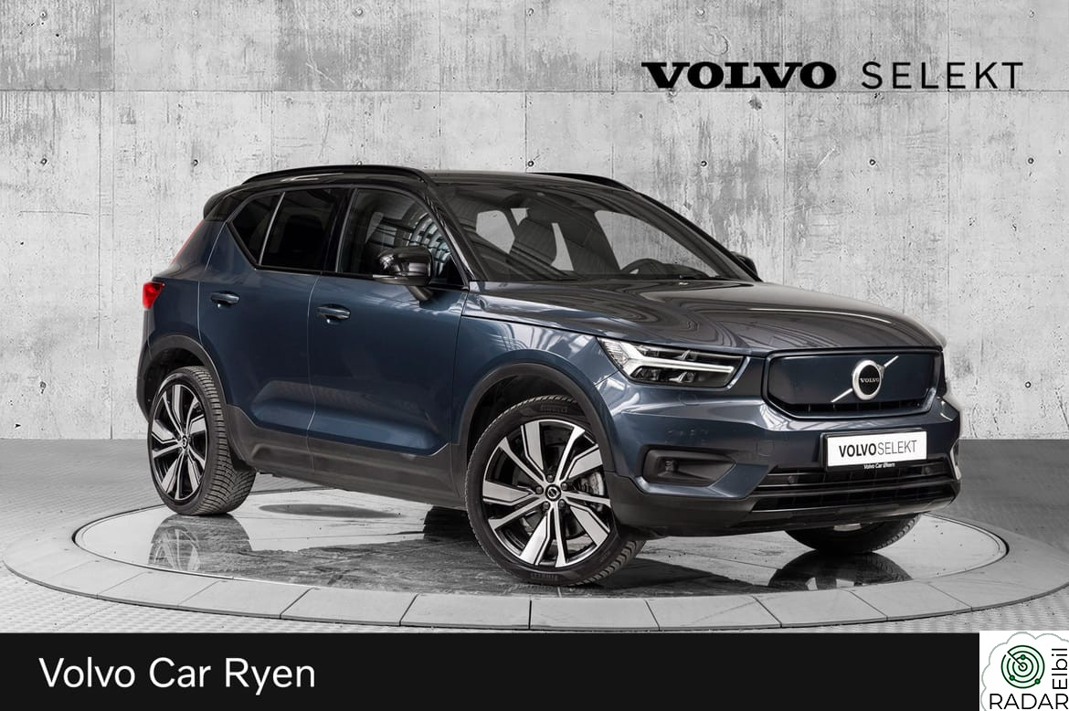 VOLVO XC40 AWD Recharge Twin Plus 408Hk. 20" Sommerhjul