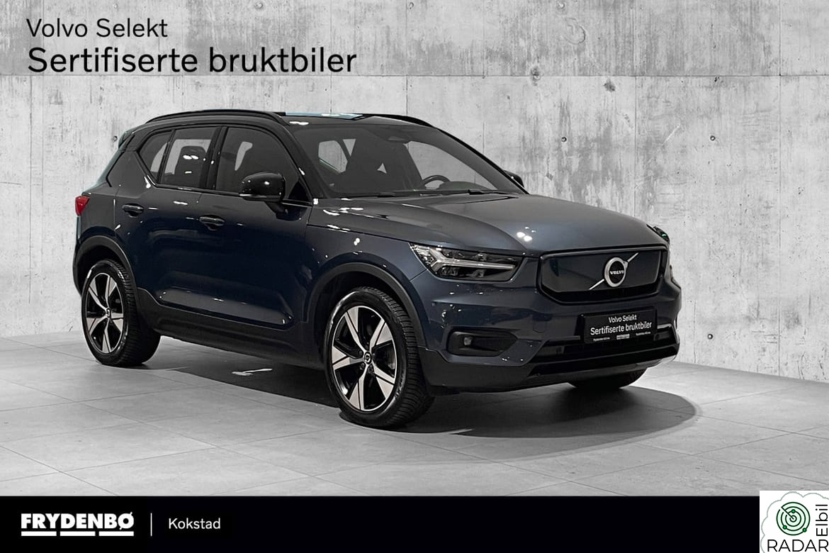 VOLVO XC40 Recharge Twin Plus KROK|19"|V.PUMPE|ACC|8år*