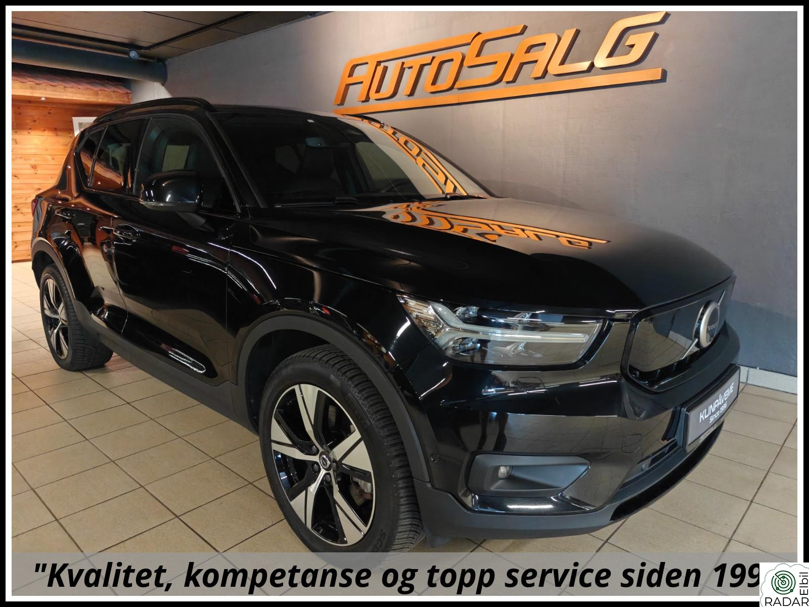 VOLVO XC40 P8 Recharge 408hk AWD Skinn/Pano/Krok/Harman/ACC/Loaded