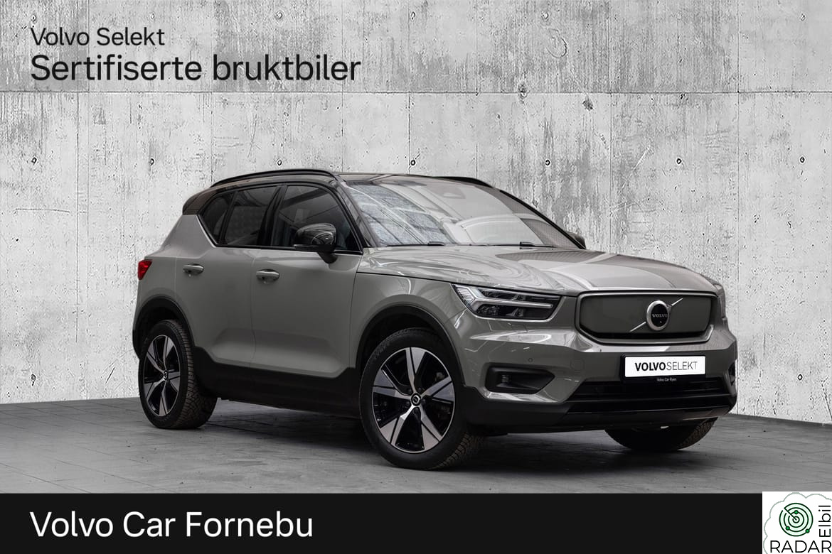 VOLVO XC40 El. Twin Pro 408Hk. Topputsyrt!