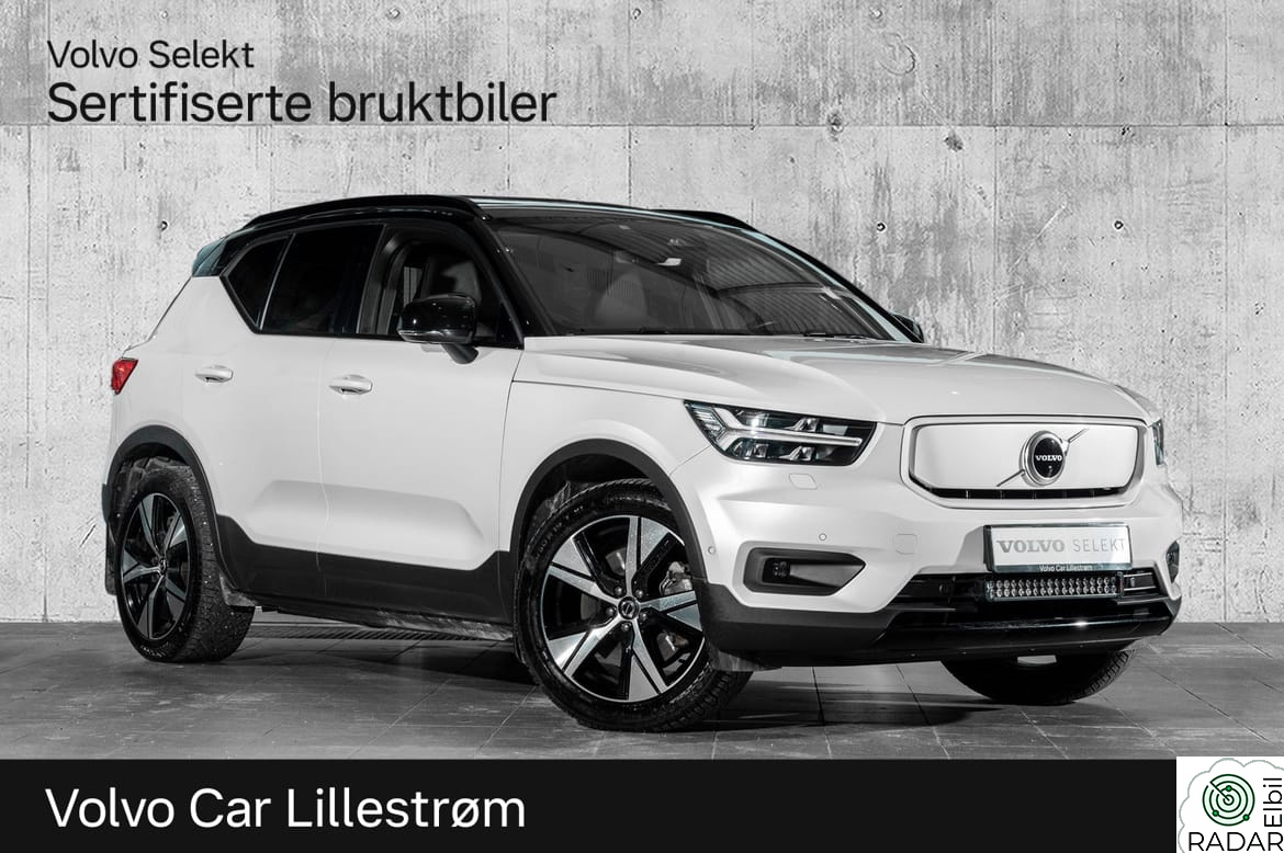 VOLVO XC40 Recharge Twin Pro LED bar 360 kamera Hengerfeste