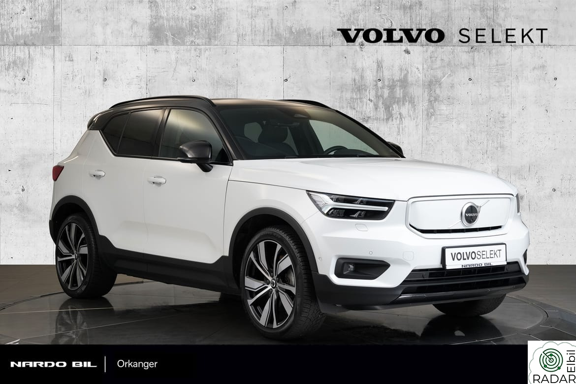 VOLVO XC40 PRO - 360* - PANO - 20" - H.feste - Varmepumpe