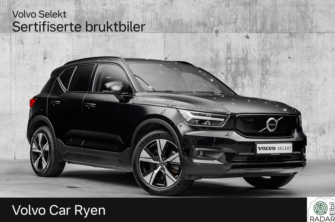 VOLVO XC40 El. P8 Twin Pro 408Hk. Topputstyrt!
