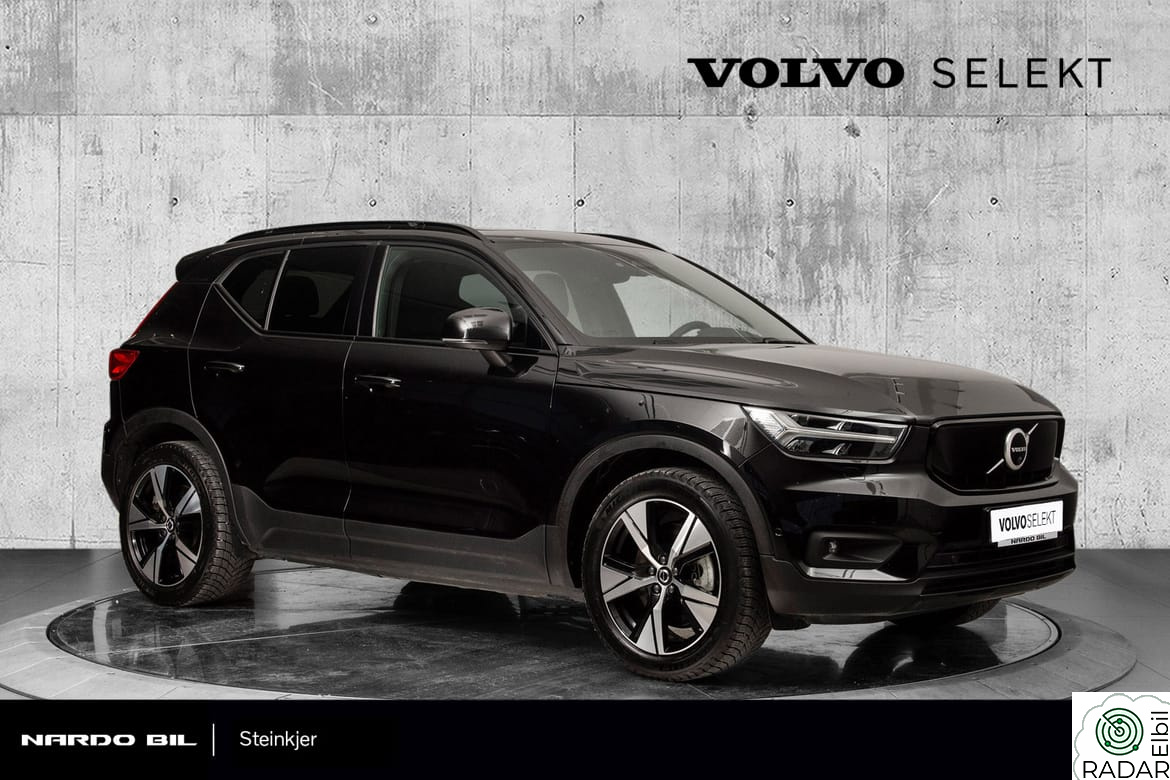 VOLVO XC40 Recharge Twin Pro KROK/SOLTAK/KAMERA360°/VARMEPUMPE++