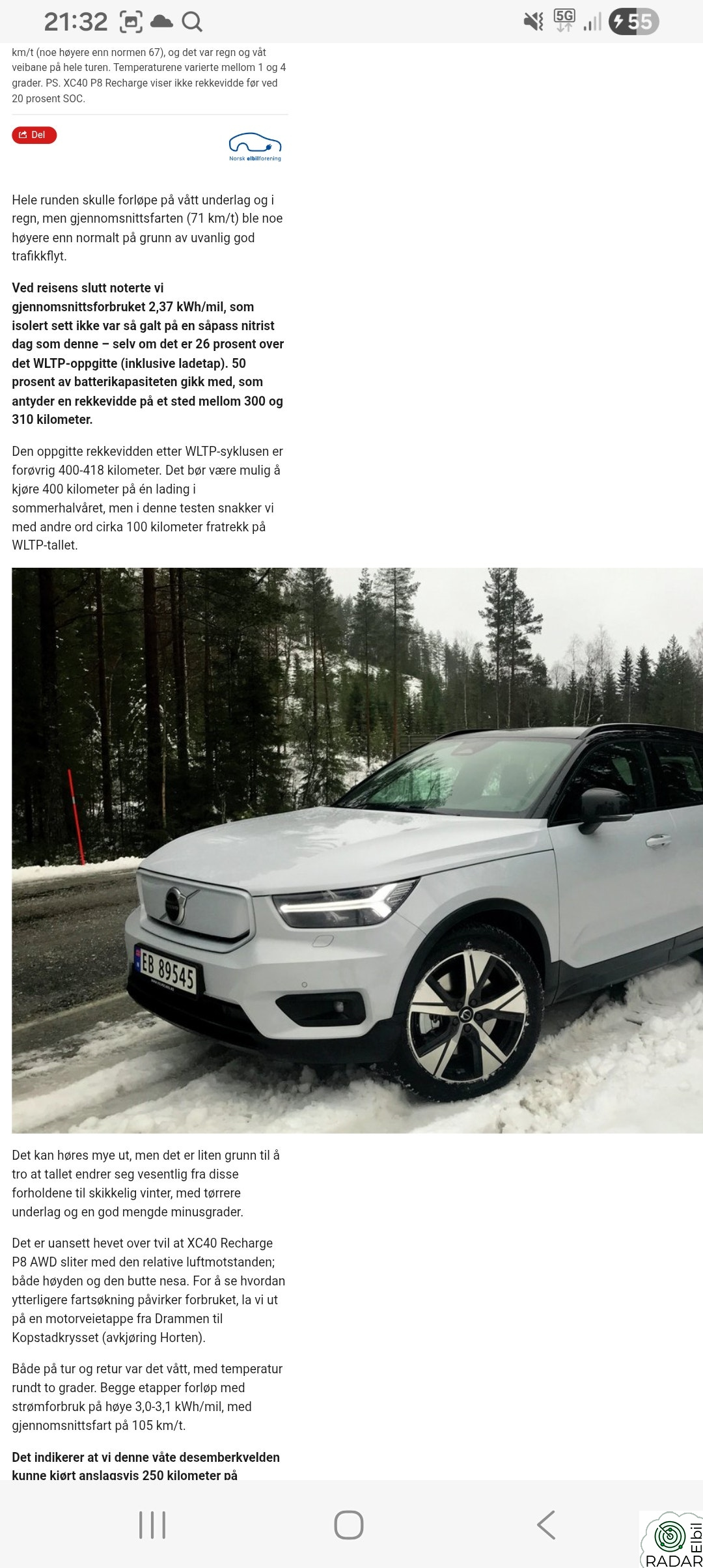VOLVO XC40 Recharge Twin 408hk AWD Plus