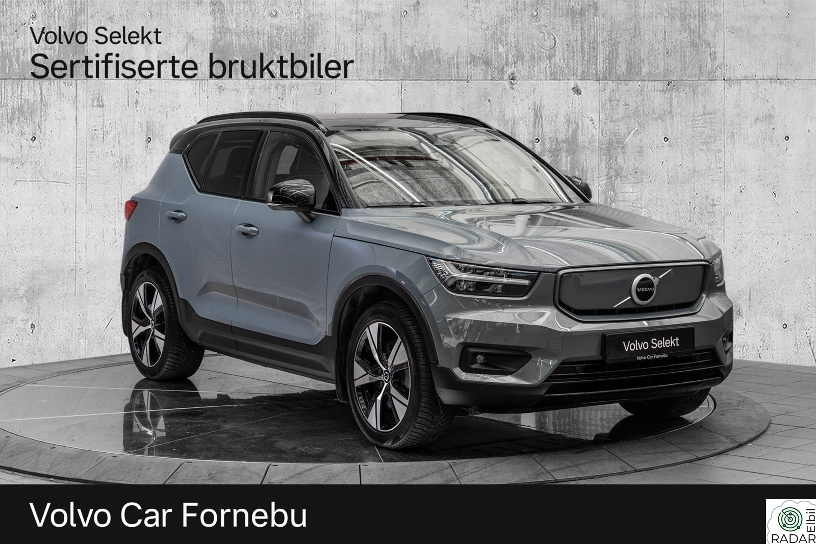 VOLVO XC40 Twin Plus Hengerfeste AktivLED Varmepumpe