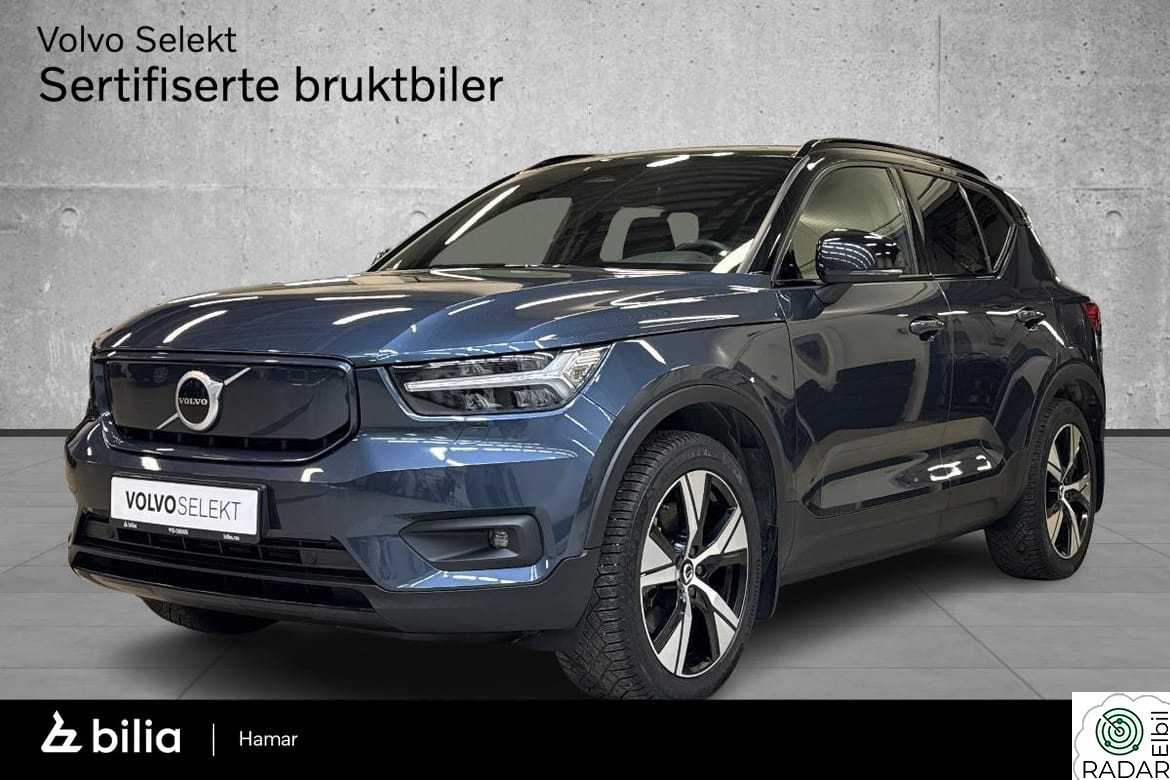 VOLVO XC40 AWD Recharge Twin Plus, hengerfeste, varmepumpe,