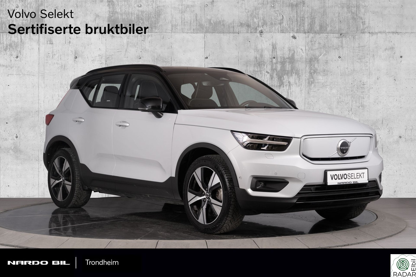 VOLVO XC40 Pro 408 hk. Varmepumpe/Harman Kardon/360/Soltak
