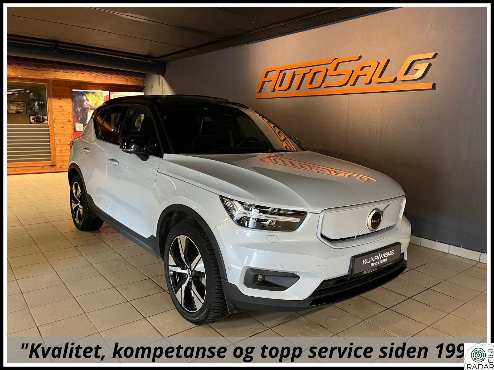 VOLVO XC40 P8 Recharge 408hk AWD Pro Pano/ACC/360/Harman/Krok/LED+