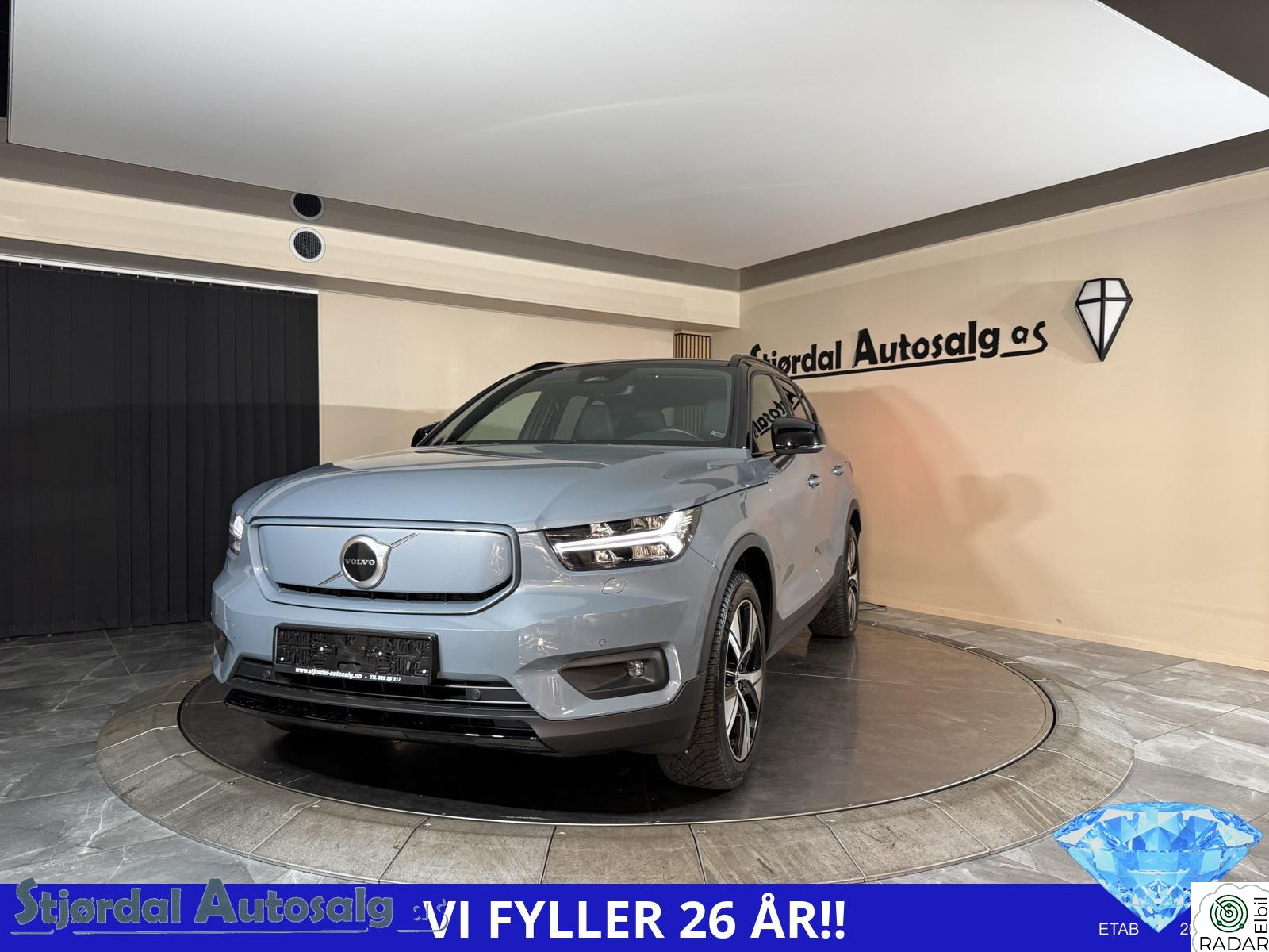 VOLVO XC40 4x4,Varmepumpe,Helskinn,Navi,kamera,1eier,Lav Km Norsk