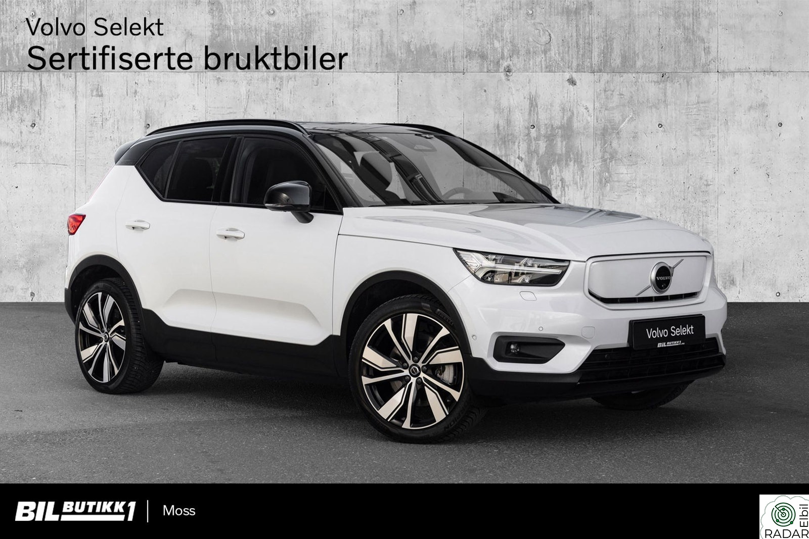 VOLVO XC40 Twin Pro / H.feste / 20'' / Google / Skinnseter / App