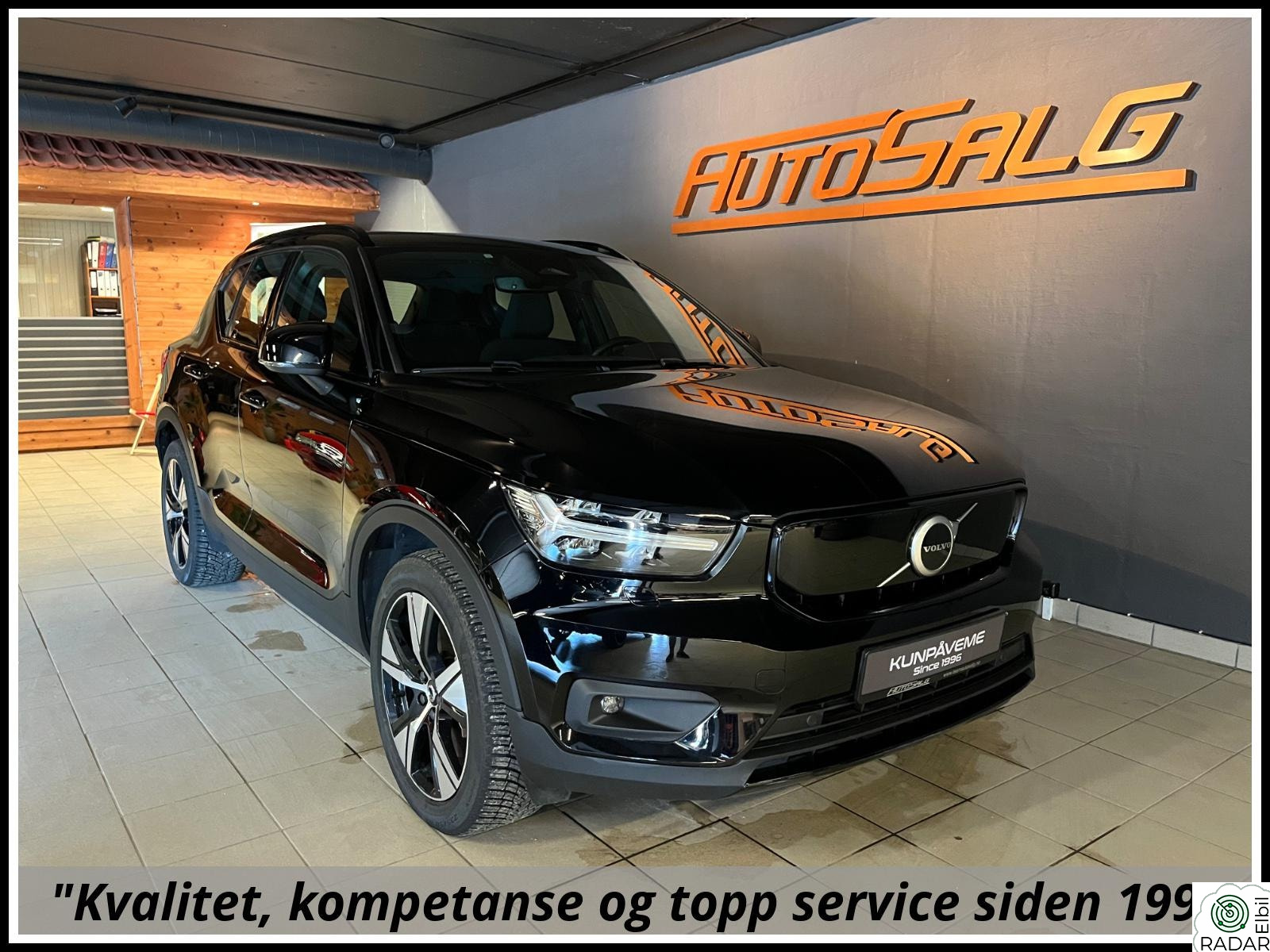 VOLVO XC40 Recarge 408hk AWD Aut Navi/ACC/LED/Kamera/Varmepumpe++