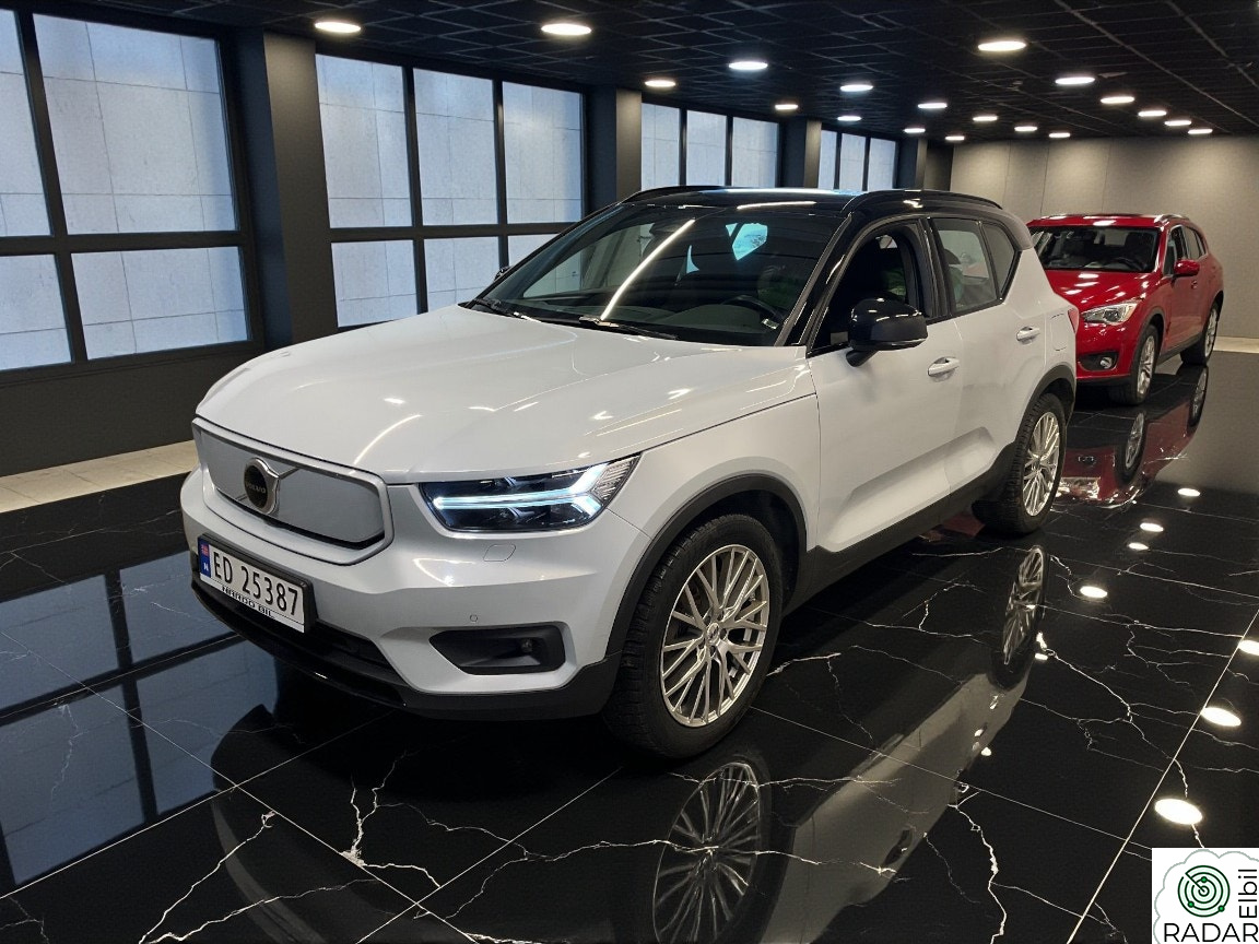 VOLVO XC40 RECHARGE AWD+KROK+LYSPAKKE+EL STOL+INTELLISAFE+