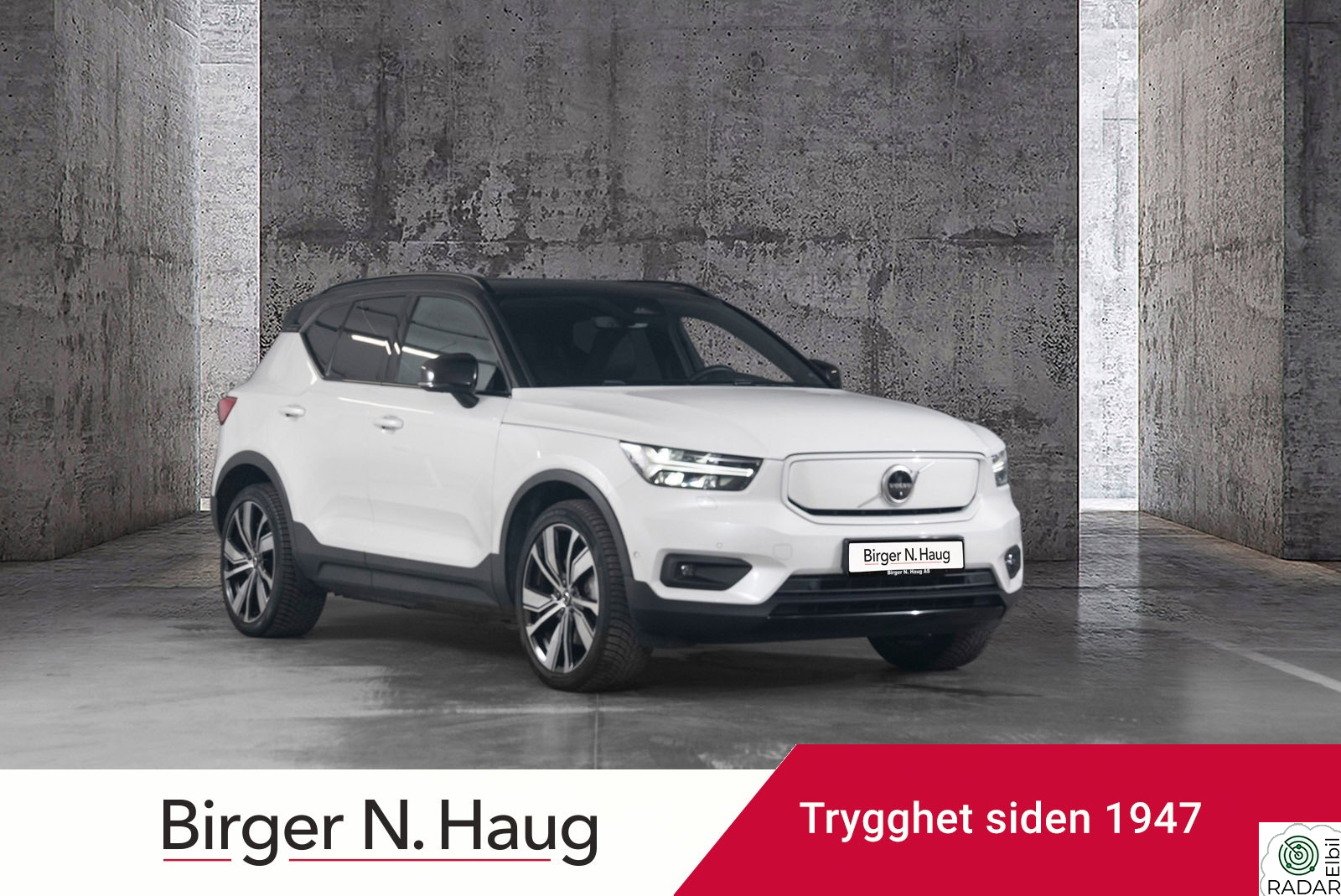 VOLVO XC40 Recharge Twin 408 hk AWD Pro GODT UTSTYRT/LEVERINGSKLAR