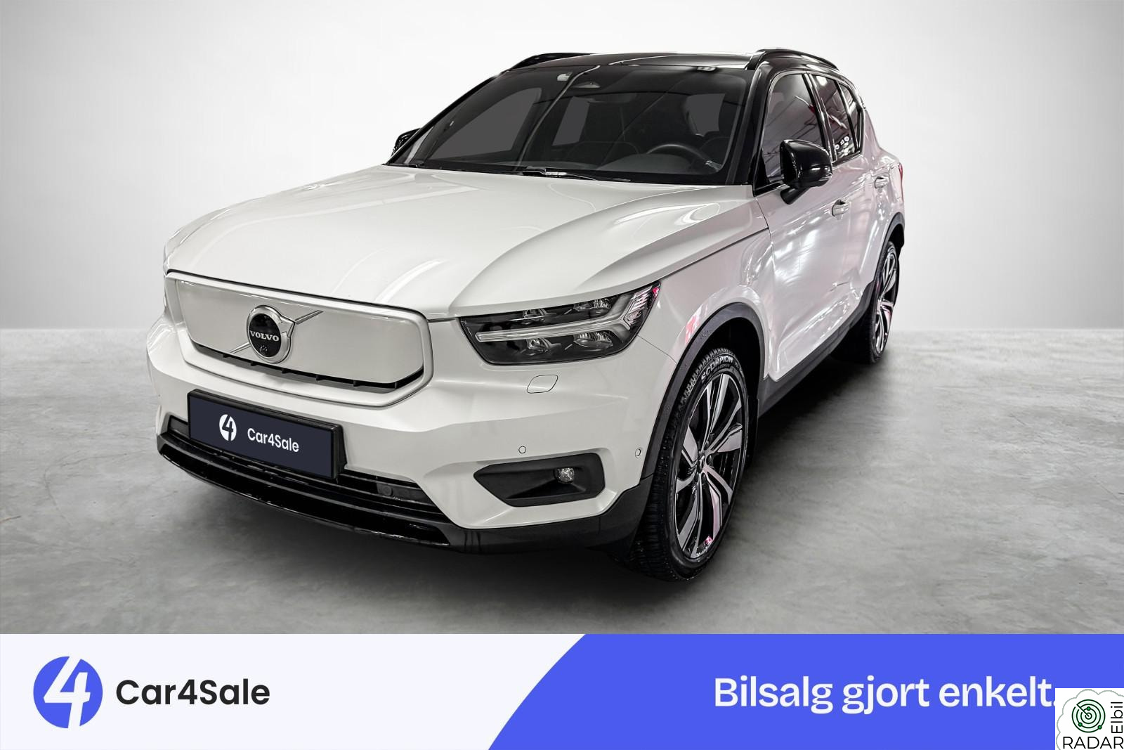 VOLVO XC40 P8 408hk AWD / Pano / H.Feste / 360 / H&K / Pilot / S+V