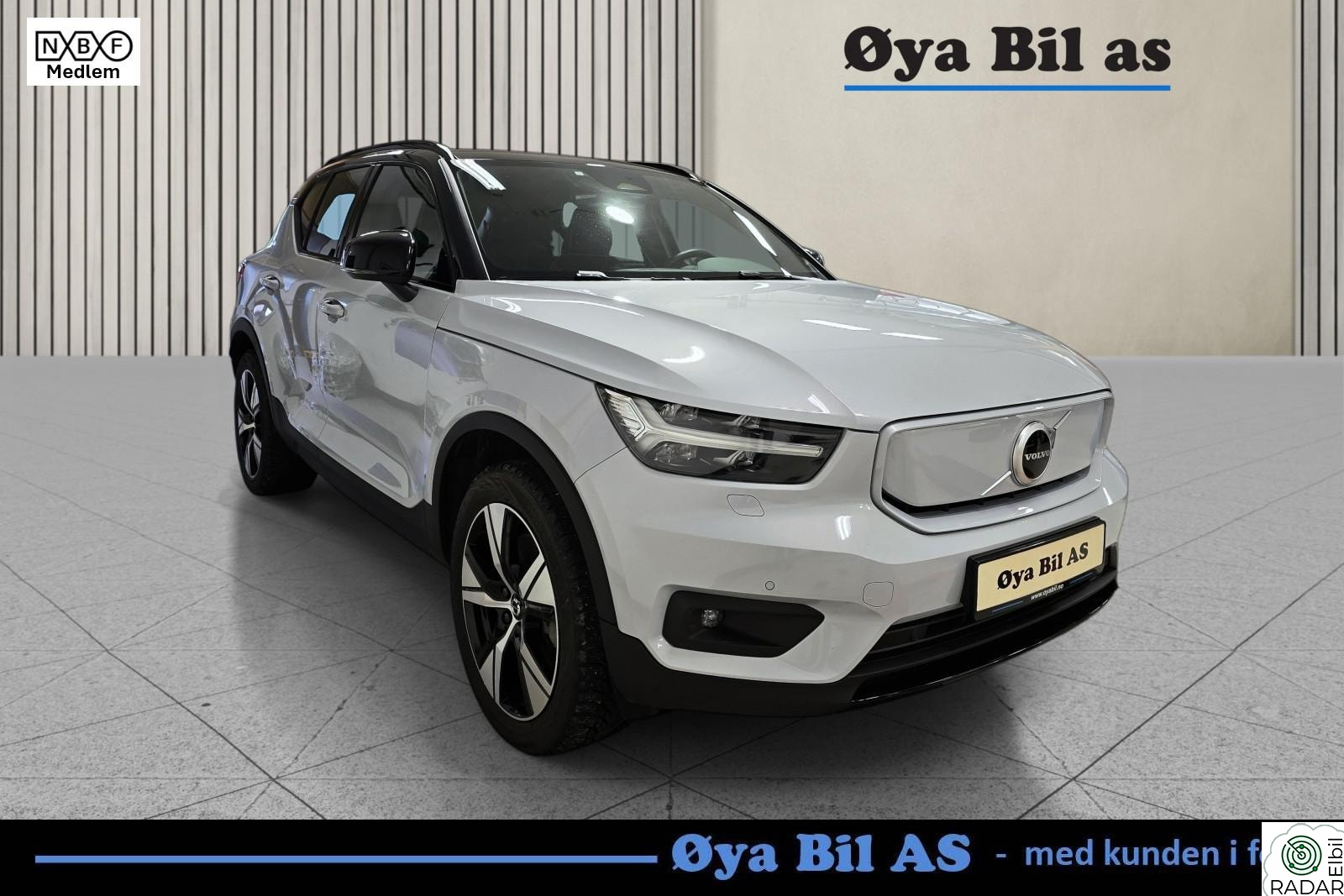 VOLVO XC40 RECHARGE TWIN PLUS AWD-ACC-VOC-KROK-VARMEPUMPE++