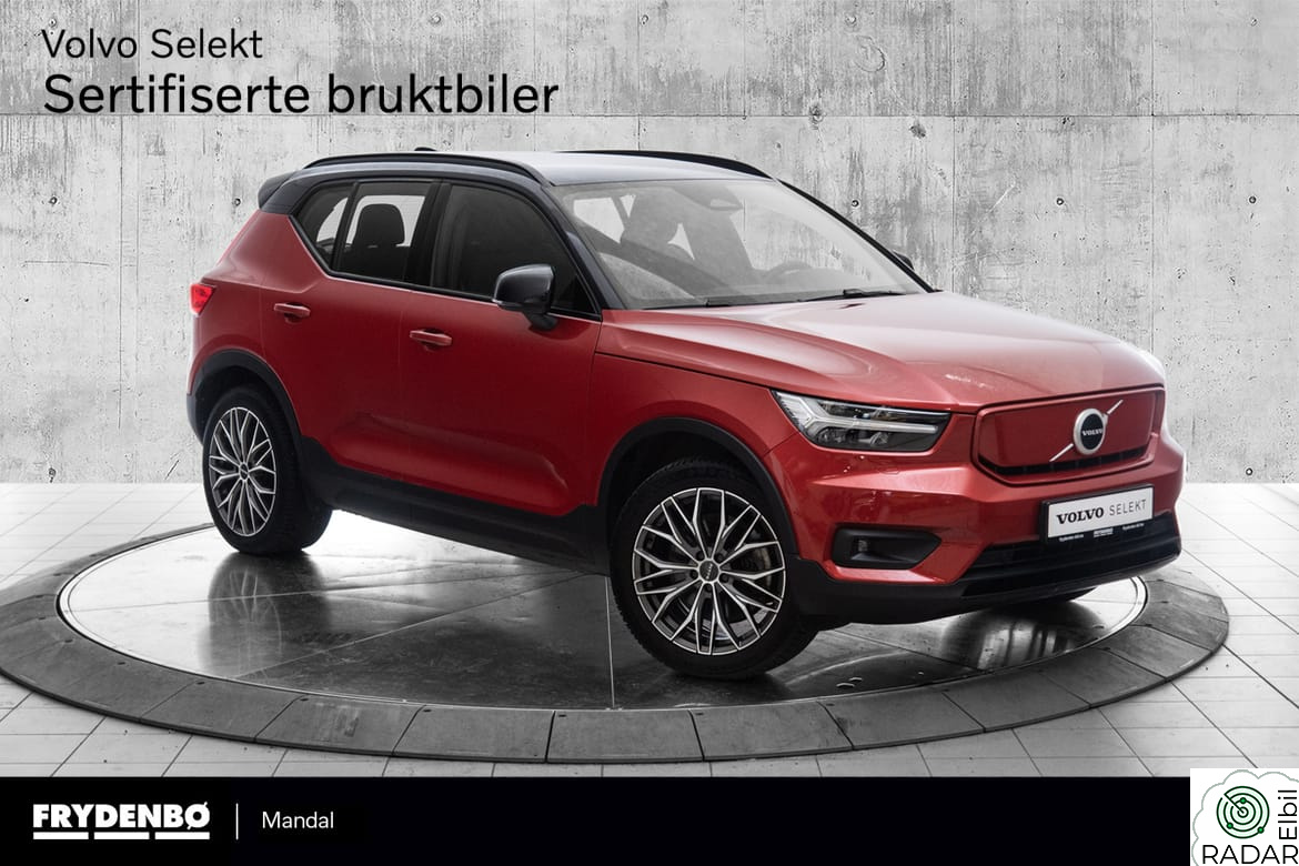 VOLVO XC40 Recharge Twin Plus SEMI.EL.HF|OPPV.RATT|ACC|8år*