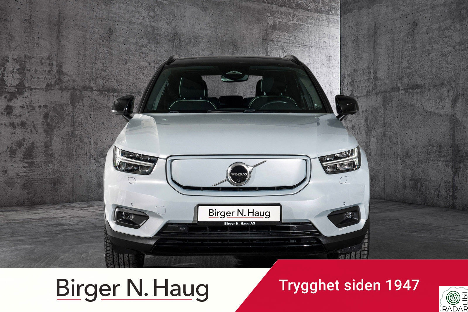 VOLVO XC40 Recharge Twin 408 hk AWD Pro 1800 kg hengervekt!Soltak!